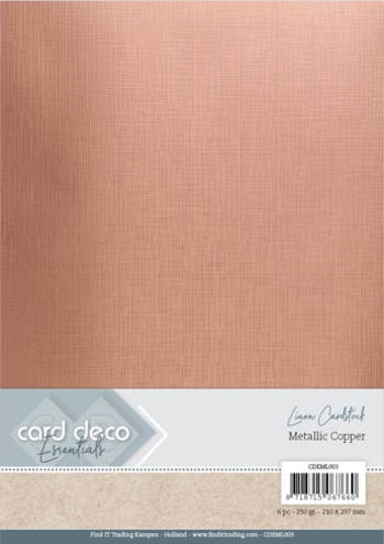  Metallic karton Copper A4 250g